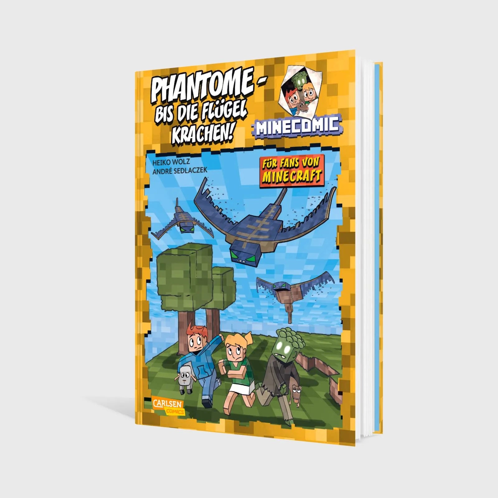 Abbildung von 'Phantome – bis die Flügel krachen! Für Fans von Minecraft'
