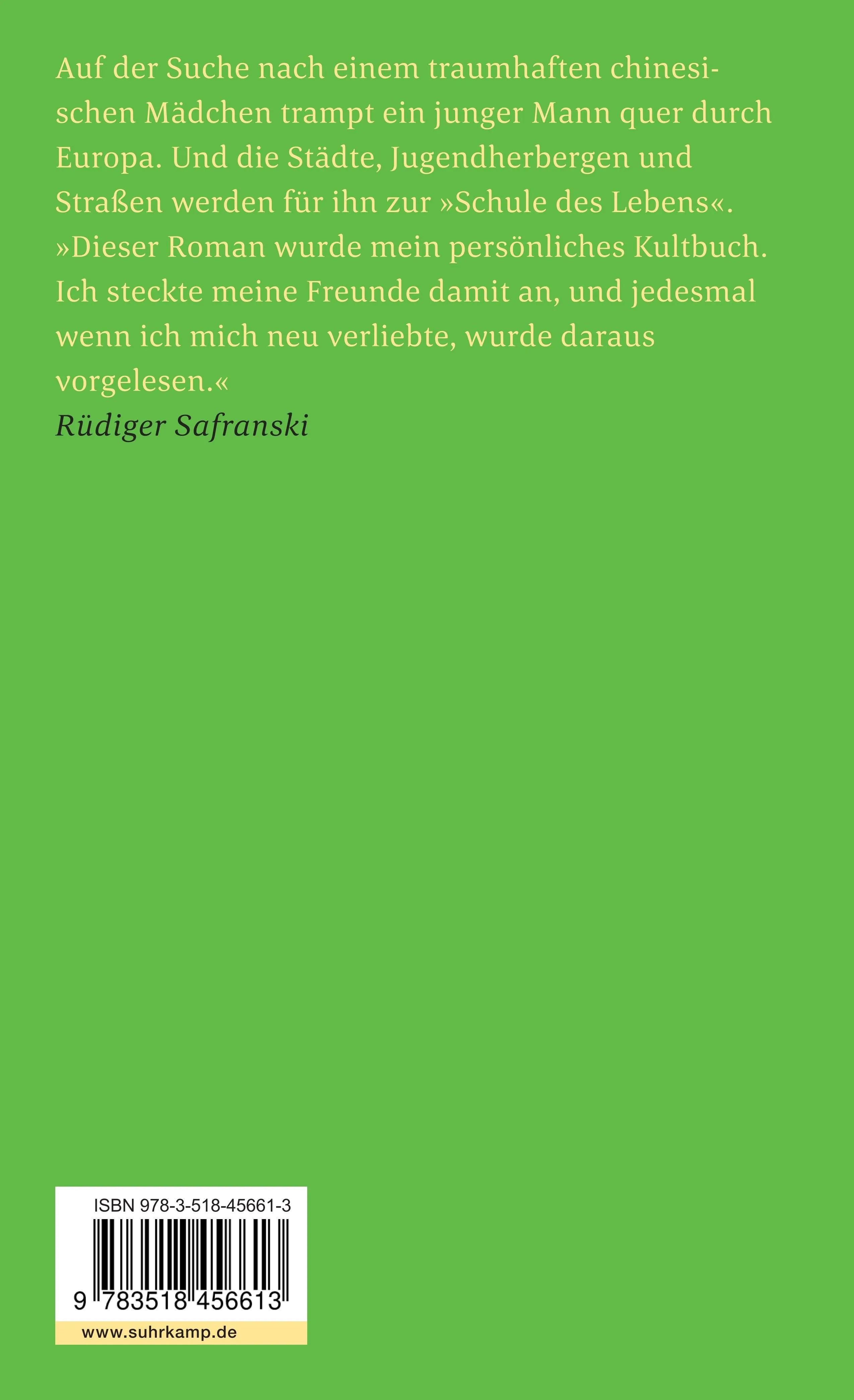 Buchrückseite von 'Philip und die anderen' mit Klappentext - Taschenbuch
