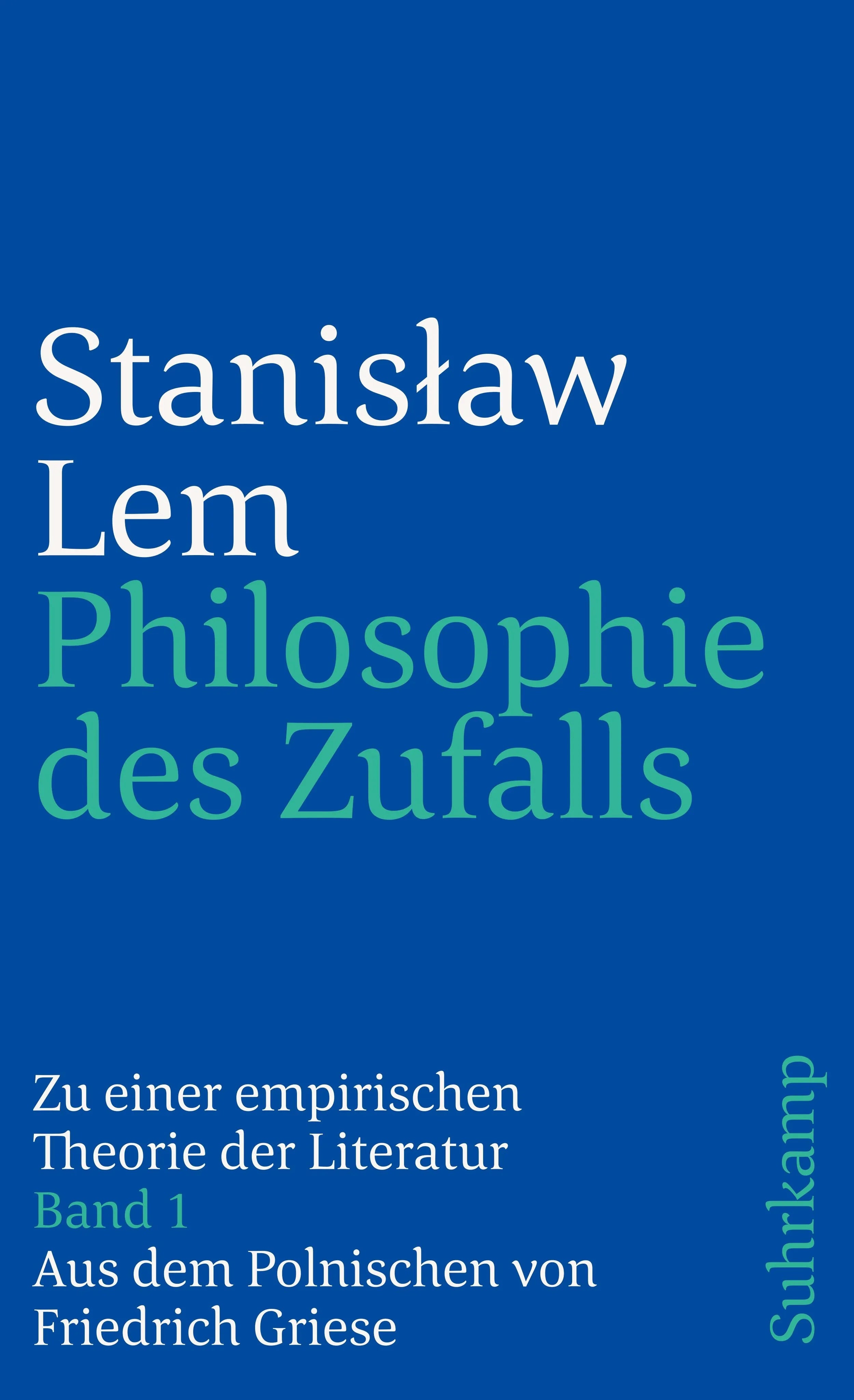 Buchcover von 'Philosophie des Zufalls' - Taschenbuch von Stanisław Lem