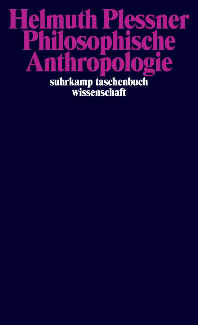 Buchcover von 'Philosophische Anthropologie' - Taschenbuch von Helmuth Plessner