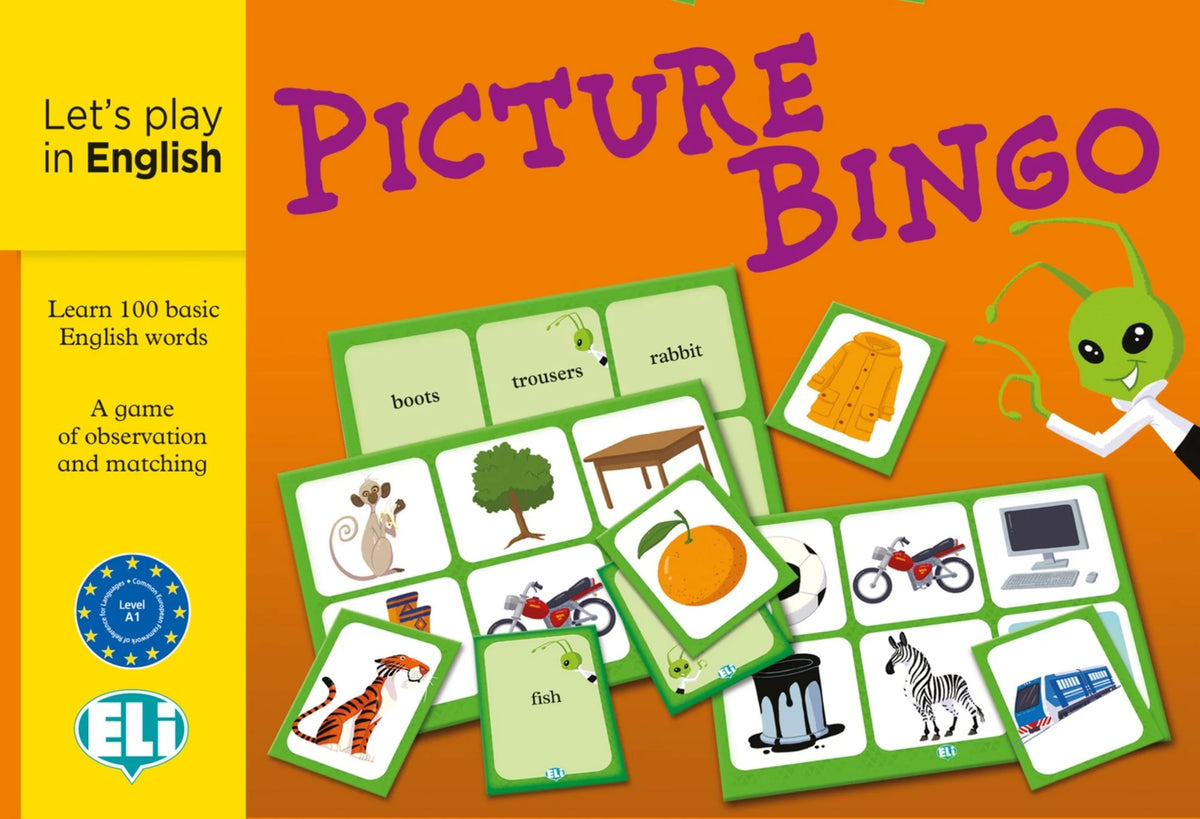 Kartenspiel: Picture Bingo