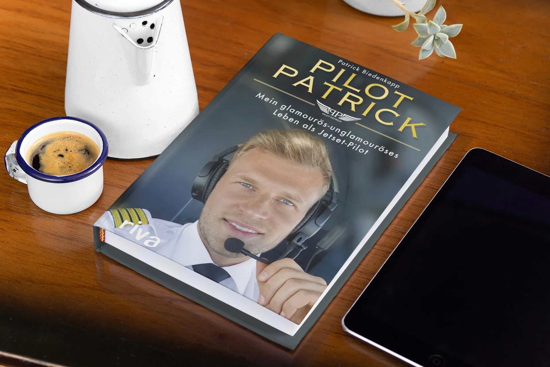 Innenansicht von 'Pilot Patrick' - Gebundene Ausgabe