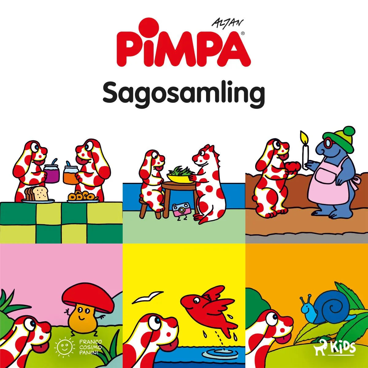 Cover: Pimpa - Sagosamling (Hörbuch Download) von Altan