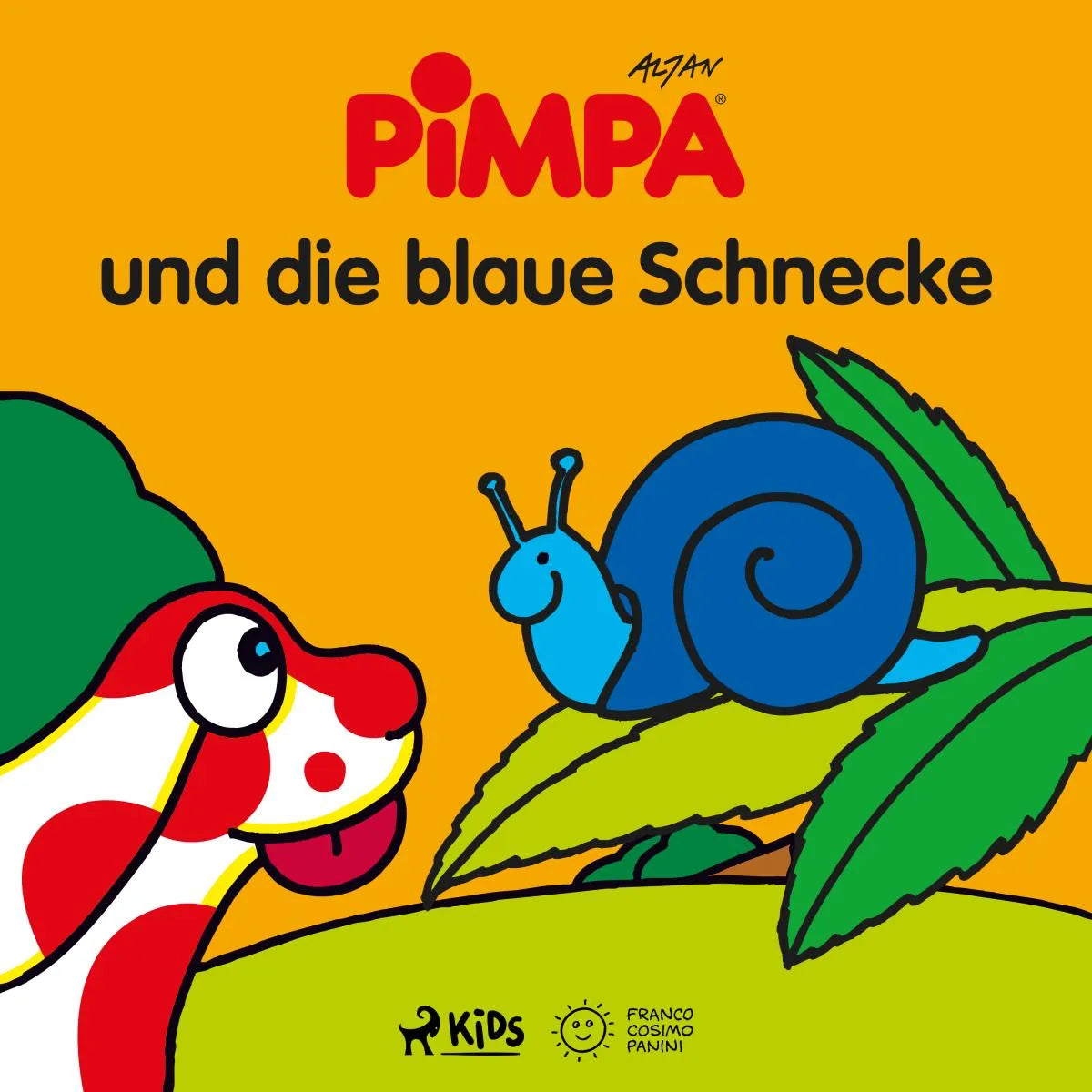 Cover: Pimpa und die blaue Schnecke (Hörbuch Download) von Altan