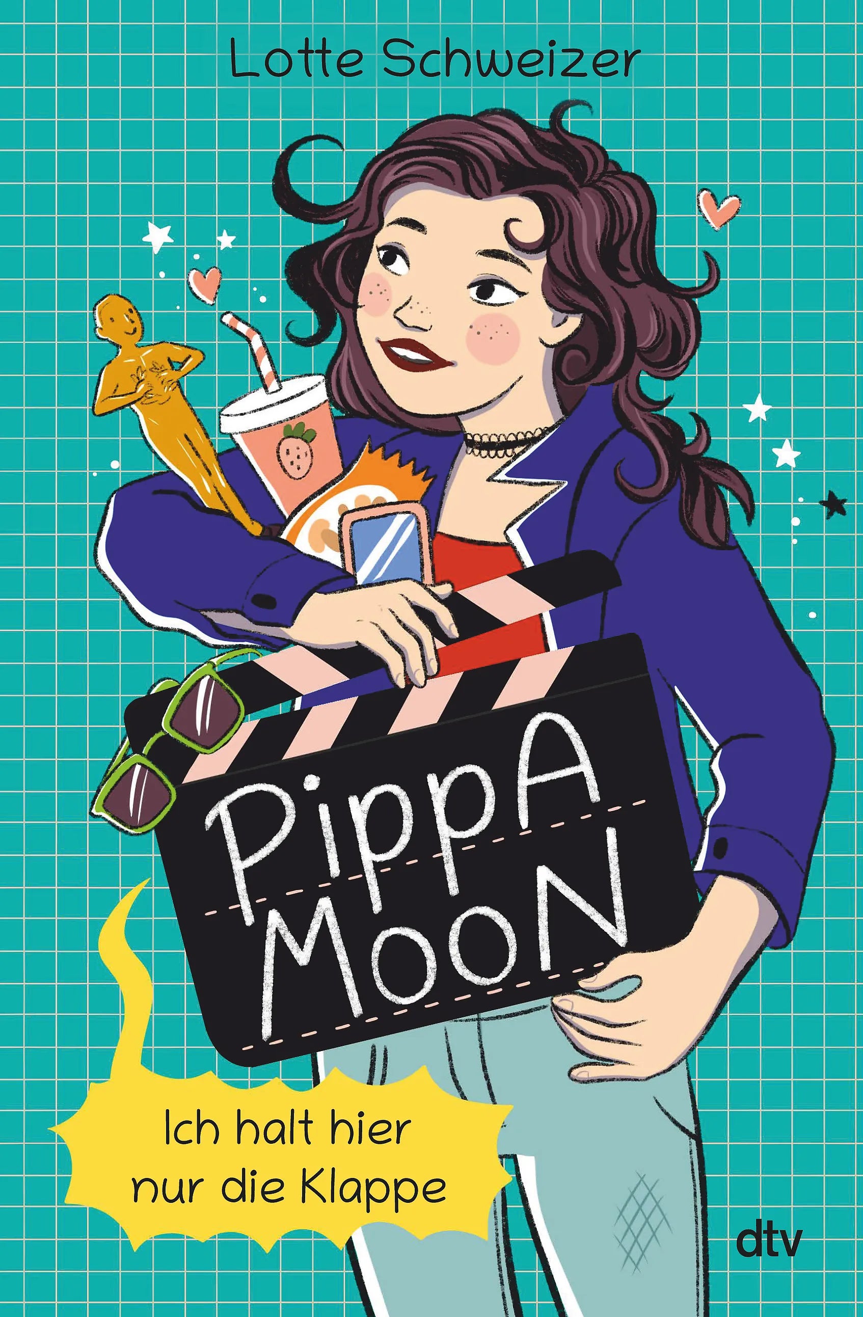 Buchcover von 'Pippa Moon – Ich halt hier nur die Klappe' - Gebundene Ausgabe von Lotte Schweizer