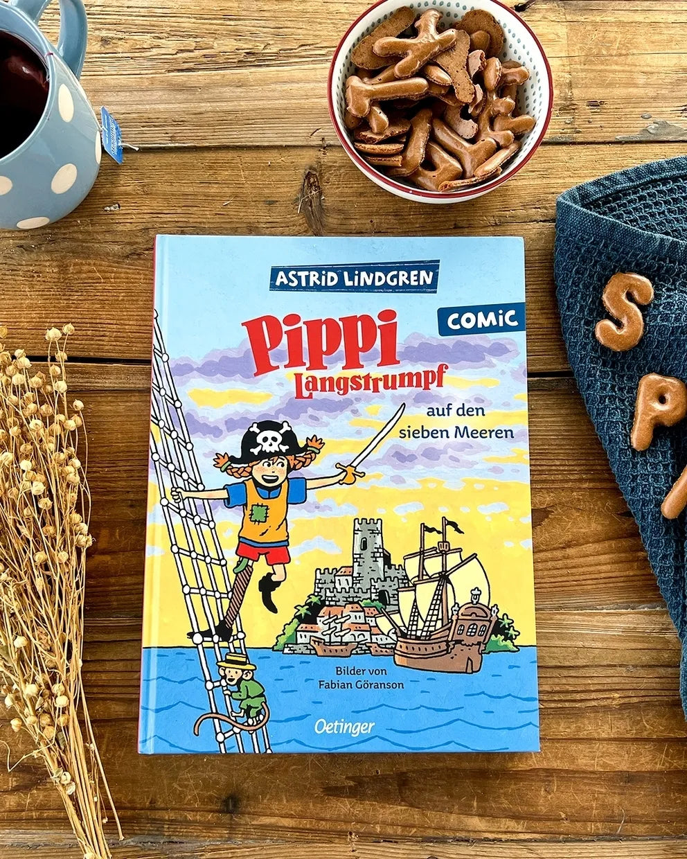 Produktansicht: Pippi auf den sieben Meeren (Gebundene Ausgabe)