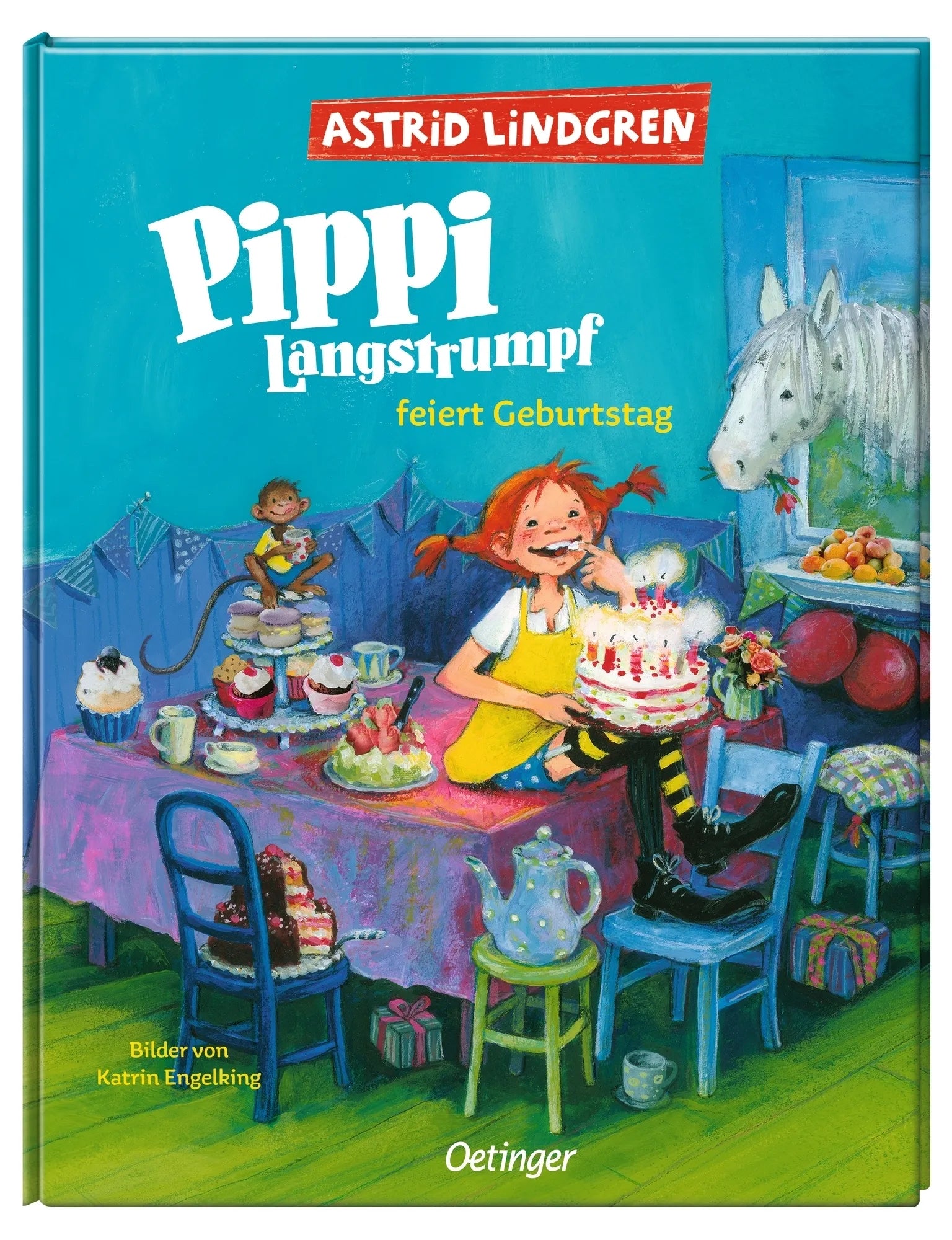 Produktansicht: Pippi Langstrumpf feiert Geburtstag (Gebundene Ausgabe)