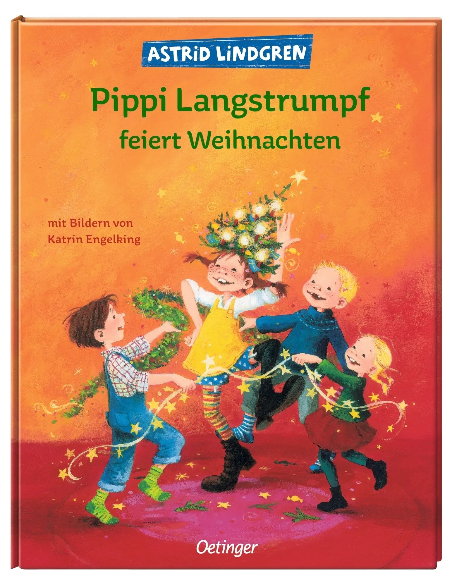 Produktansicht: Pippi Langstrumpf feiert Weihnachten (Gebundene Ausgabe)