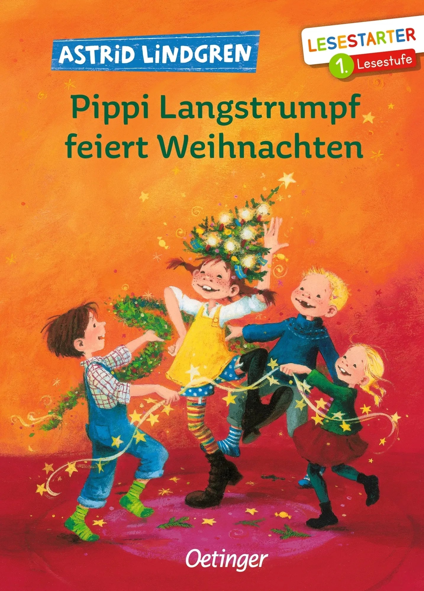 Buchcover von 'Pippi Langstrumpf feiert Weihnachten' - Gebundene Ausgabe von Astrid Lindgren
