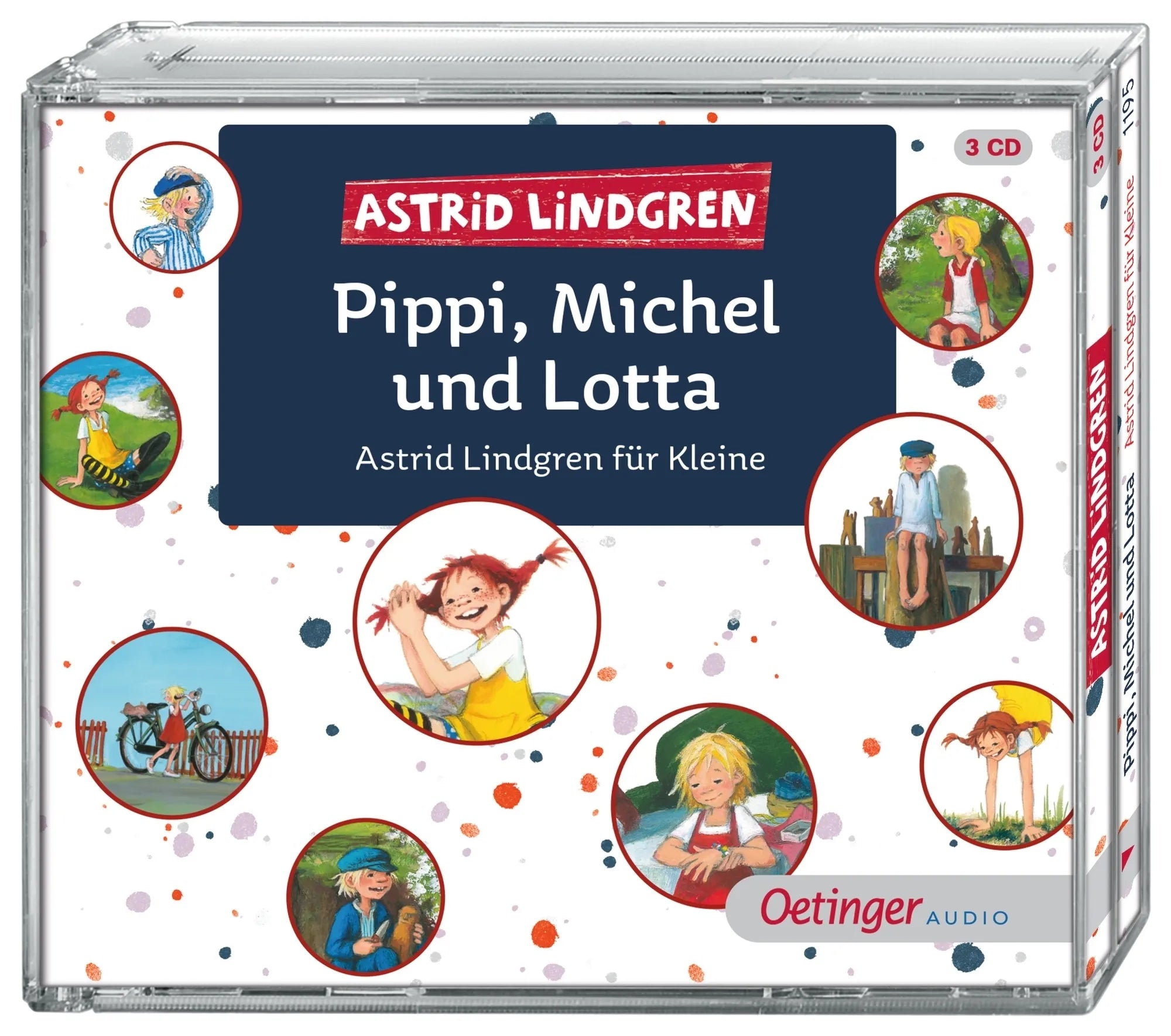 Produktansicht: Pippi, Michel und Lotta (Hörbuch (CD))