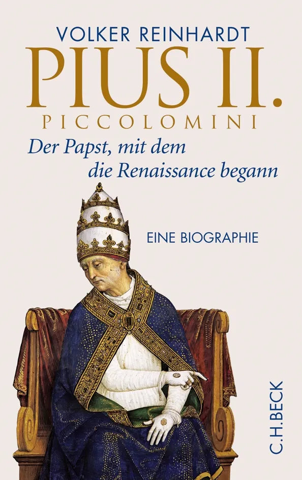 Buchcover von 'Pius II. Piccolomini' - Gebundene Ausgabe von Volker Reinhardt