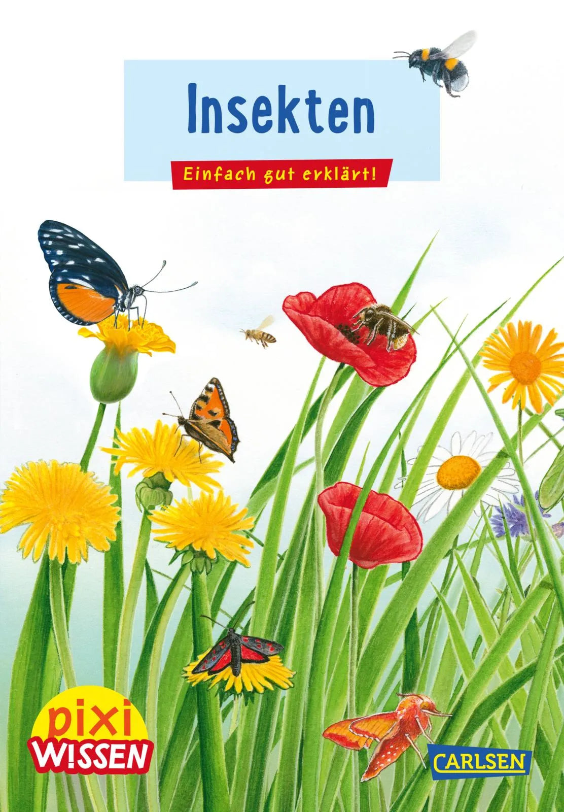Buchcover von 'Pixi Wissen 115: Insekten' - Taschenbuch von Bärbel Oftring