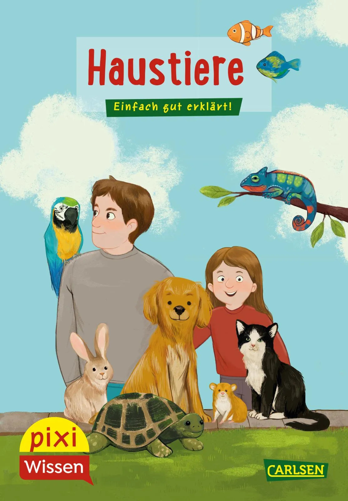 Cover: Pixi Wissen 122: Haustiere (Taschenbuch) von Kristina Scharmacher-Schreiber