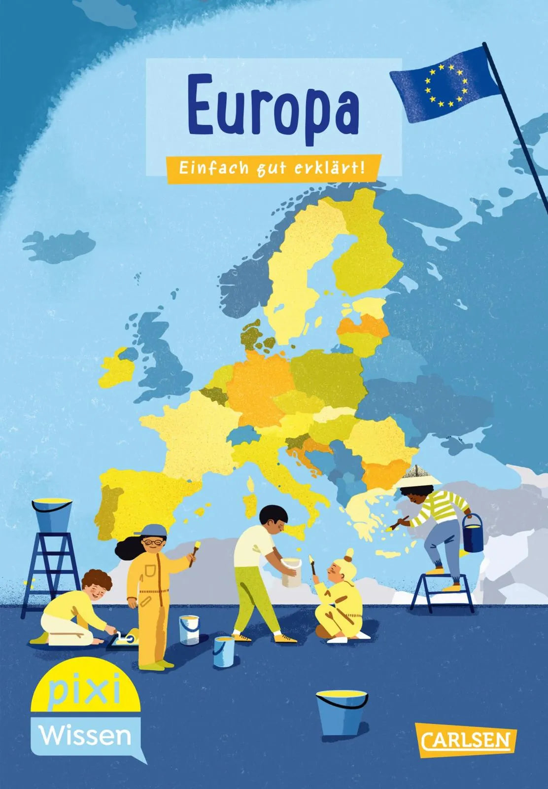Cover: Pixi Wissen 123: Europa (Taschenbuch) von Dela Kienle