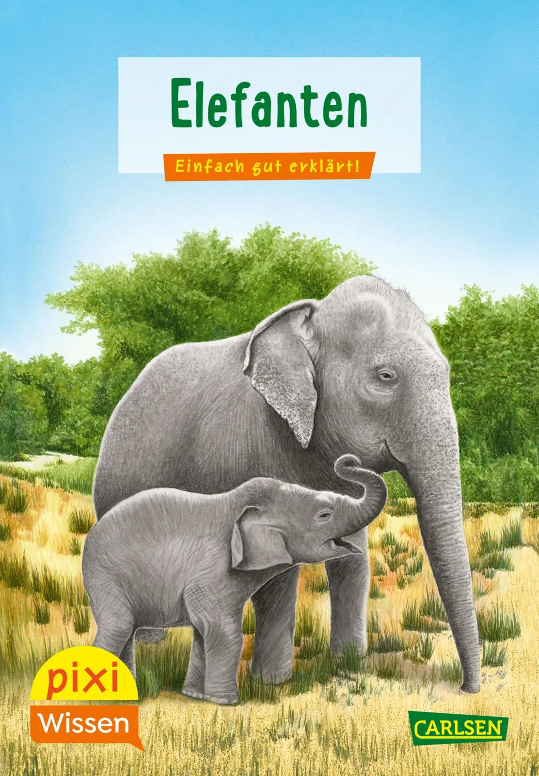 Buchcover von 'Pixi Wissen 18: Elefanten' - Taschenbuch von Hanna Sörensen