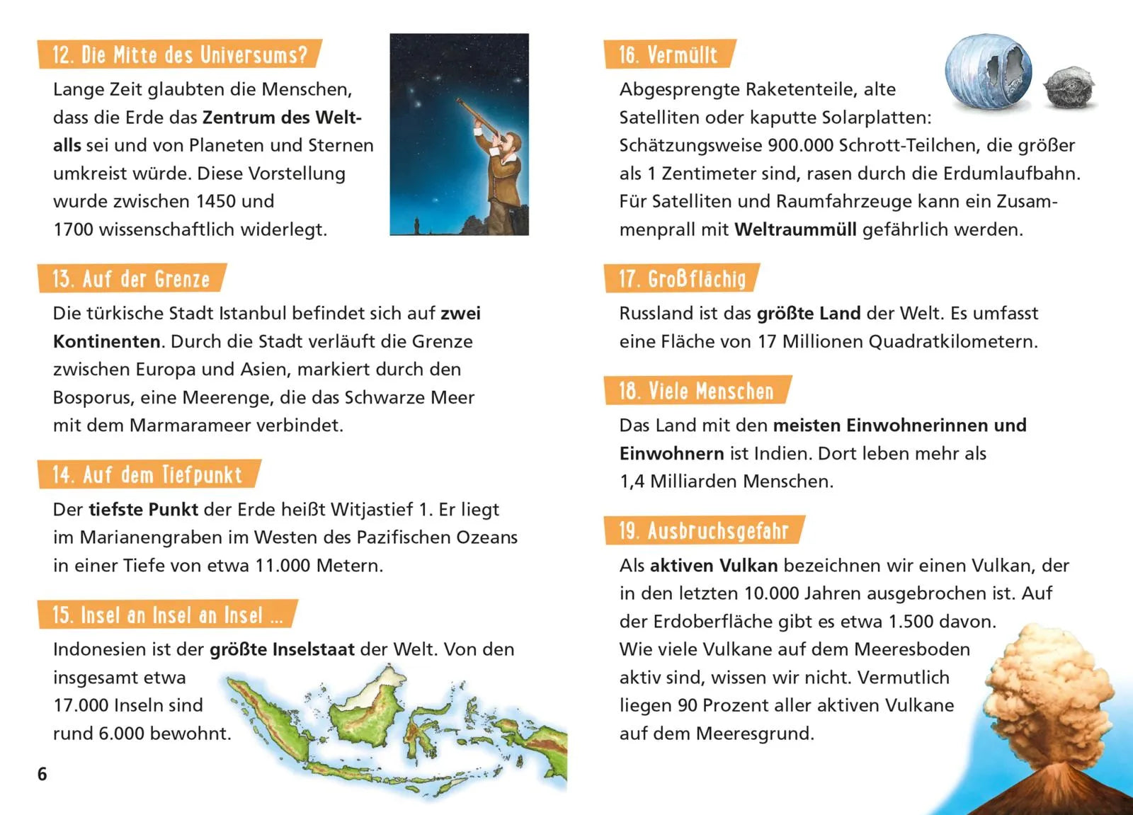 Detailansicht: Pixi Wissen 57: Die Erde. 100 erstaunliche Tatsachen (Taschenbuch)
