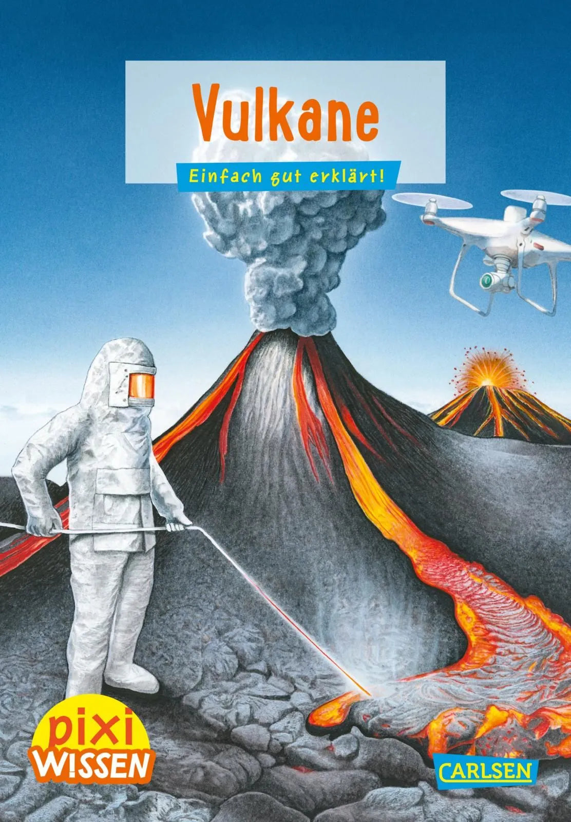 Buchcover von 'Pixi Wissen 6: Vulkane' - Taschenbuch von Brigitte Hoffmann