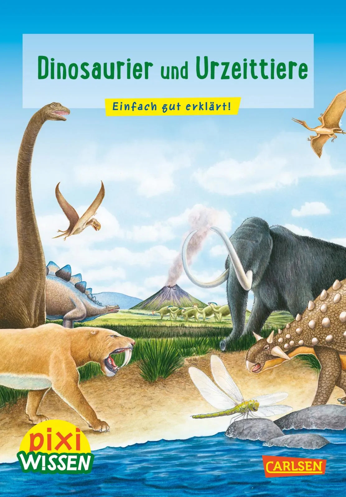 Buchcover von 'Pixi Wissen 74: Dinosaurier und Urzeittiere' - Taschenbuch von Brigitte Hoffmann