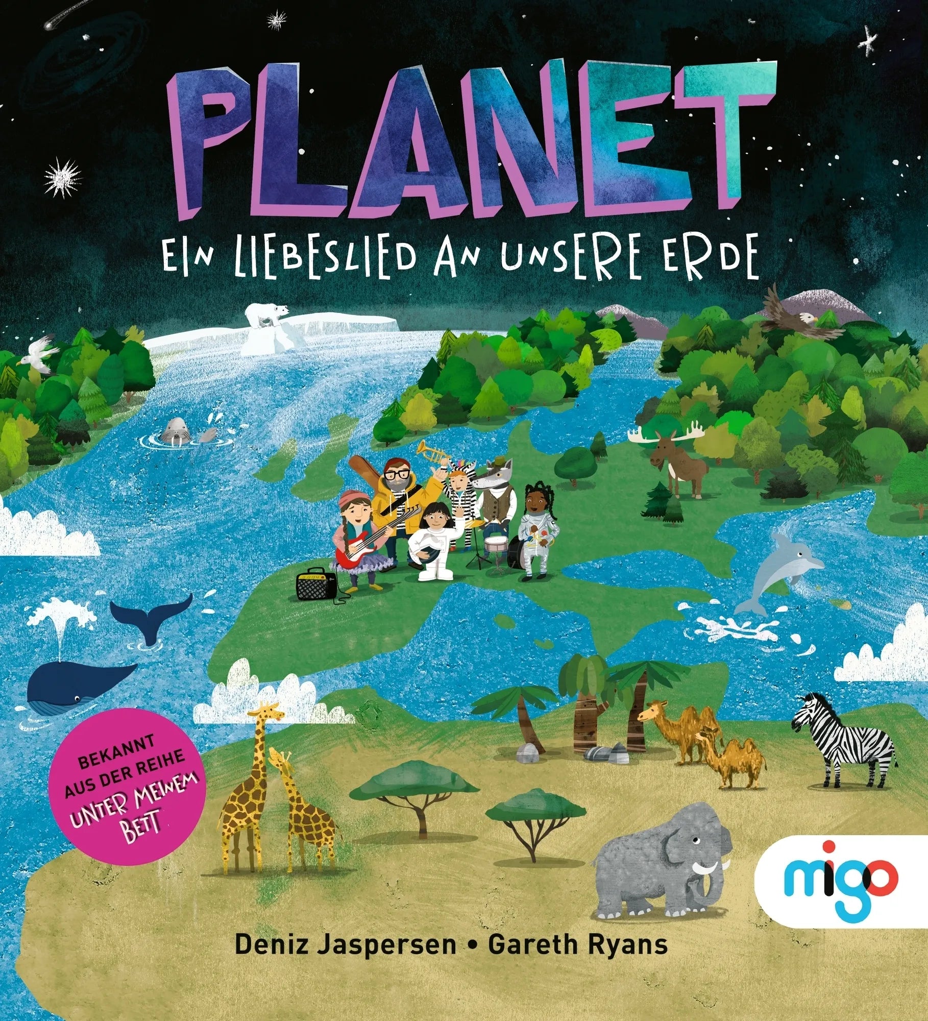 Buchcover von 'Planet. Ein Liebeslied an unsere Erde' - Gebundene Ausgabe von Deniz Jaspersen