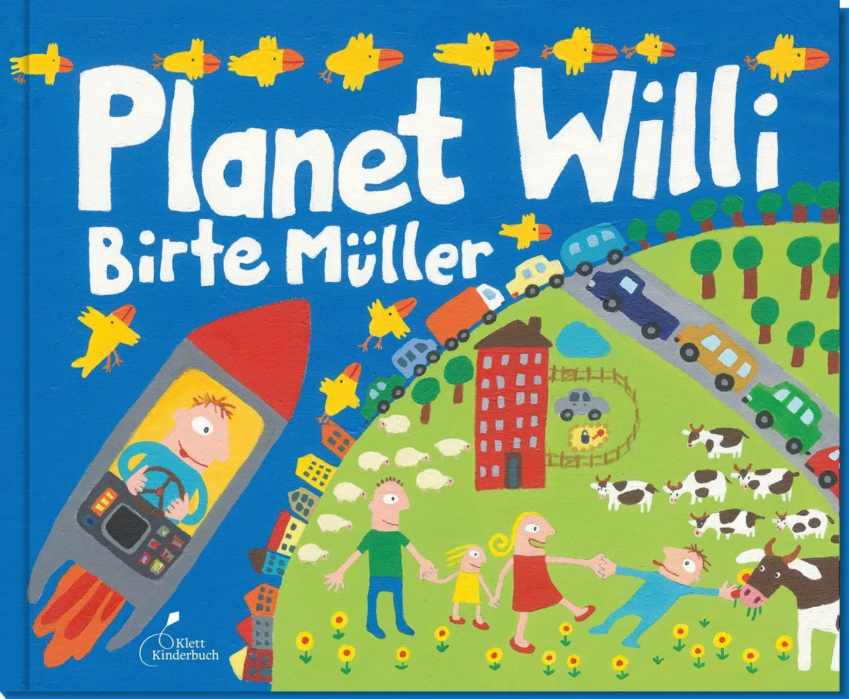 Buchcover von 'Planet Willi' - Gebundene Ausgabe von Birte Müller