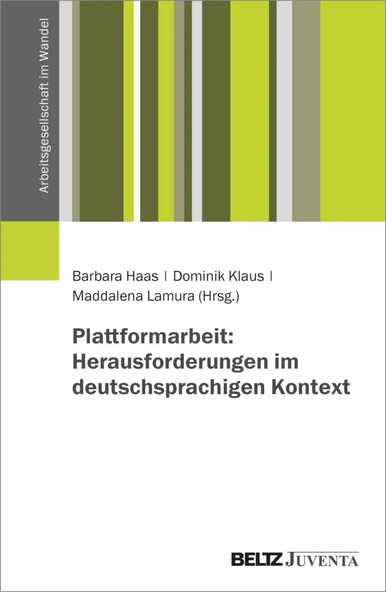Cover: Plattformarbeit: Herausforderungen im deutschsprachigen Kontext (E-Book) von Barbara Haas