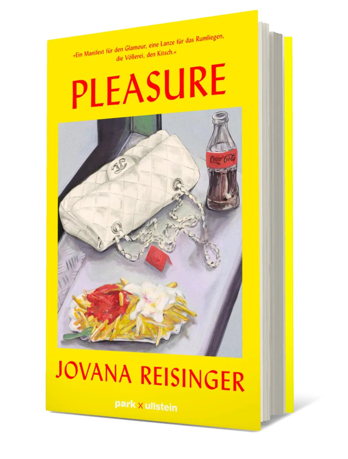 Buchcover von 'PLEASURE' - Gebundene Ausgabe von Jovana Reisinger