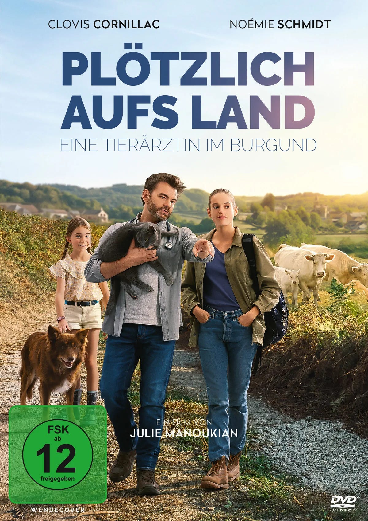 Plötzlich aufs Land - Eine Tierärztin im Burgund - DVD