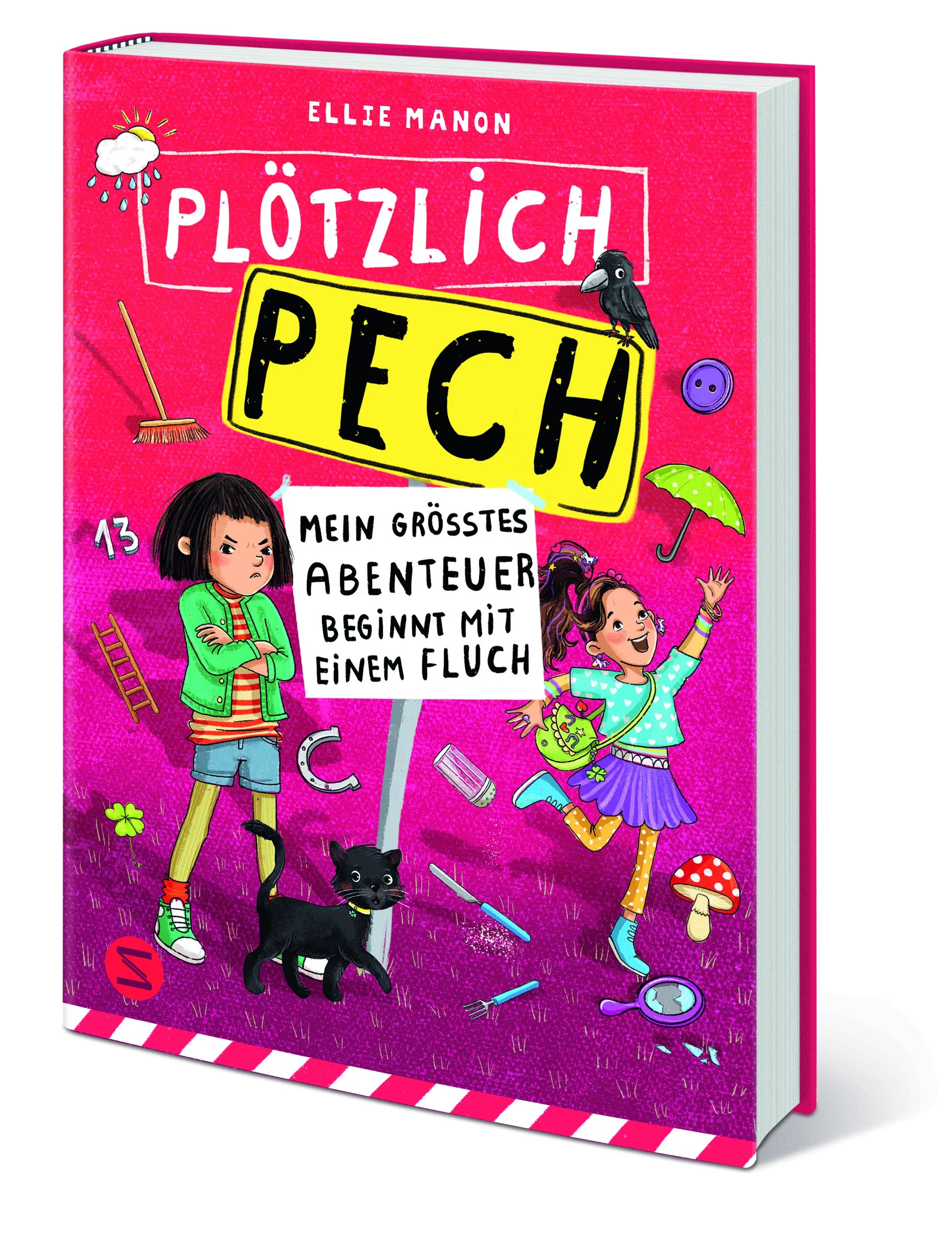 Innenansicht von 'Plötzlich Pech. Mein größtes Abenteuer beginnt mit einem Fluch' - Gebundene Ausgabe