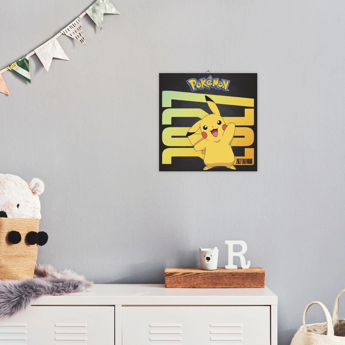 Pokémon Broschurkalender 2027 – Ansicht