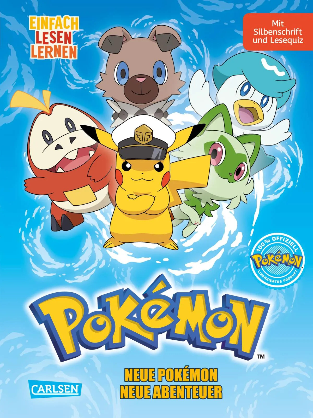 Buchcover von 'Pokémon Erstlesebuch: Pokémon Erstlesebuch: Neue Pokémon, neue Abenteuer' - Gebundene Ausgabe von Oliver Bieber