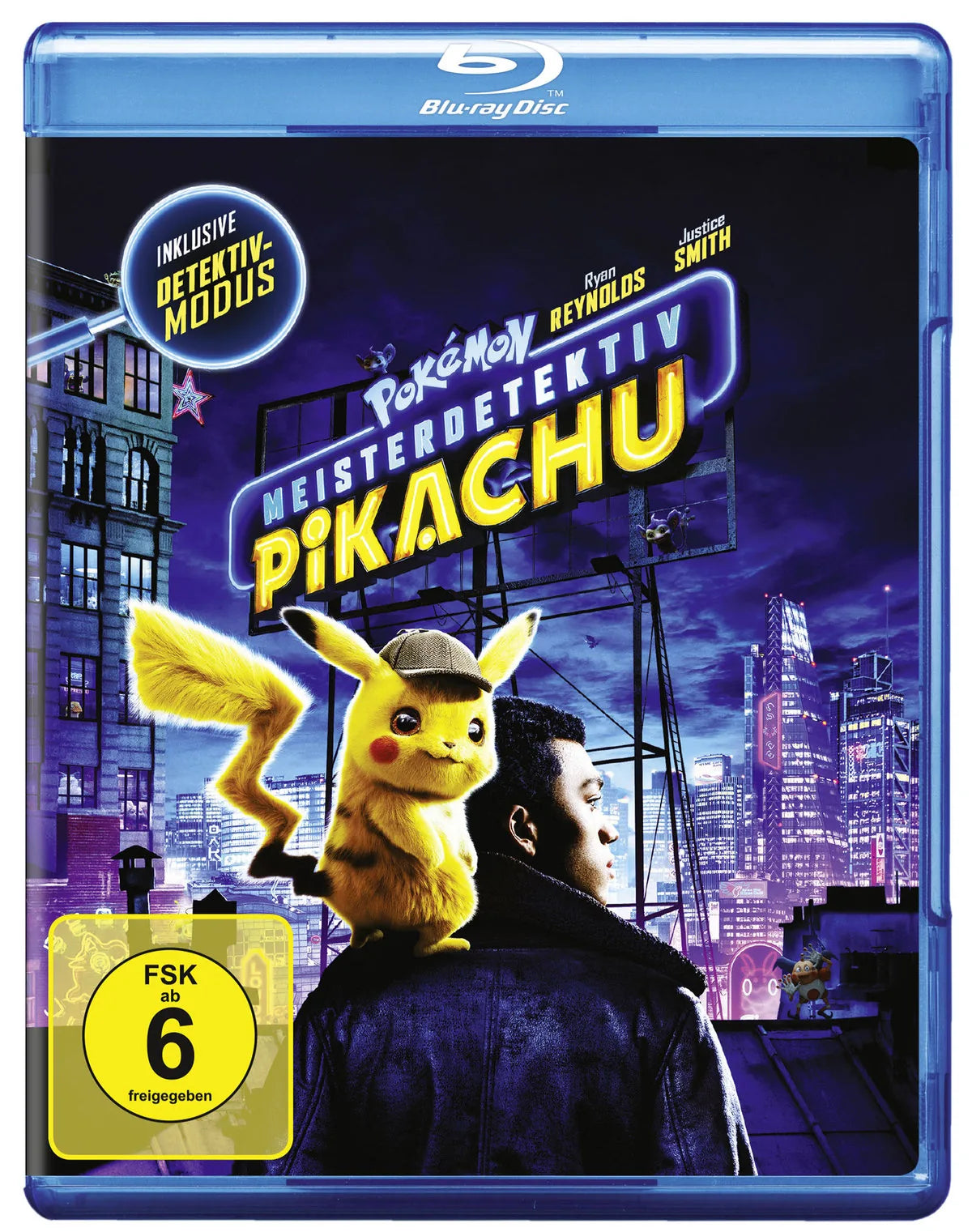 Pokemon Meisterdetektiv Pikachu - Blu-ray Disc