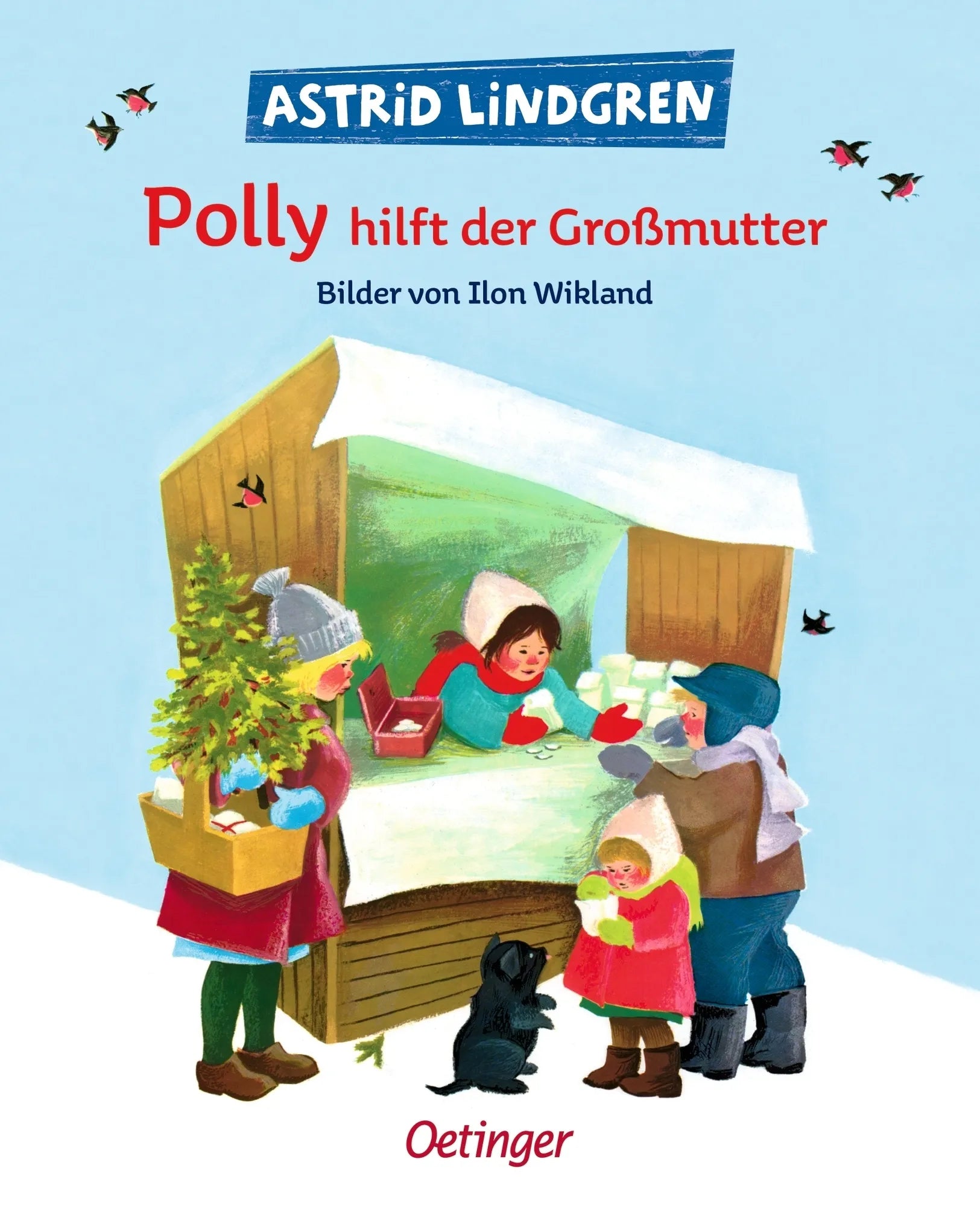 Buchcover von 'Polly hilft der Großmutter' - Gebundene Ausgabe von Astrid Lindgren
