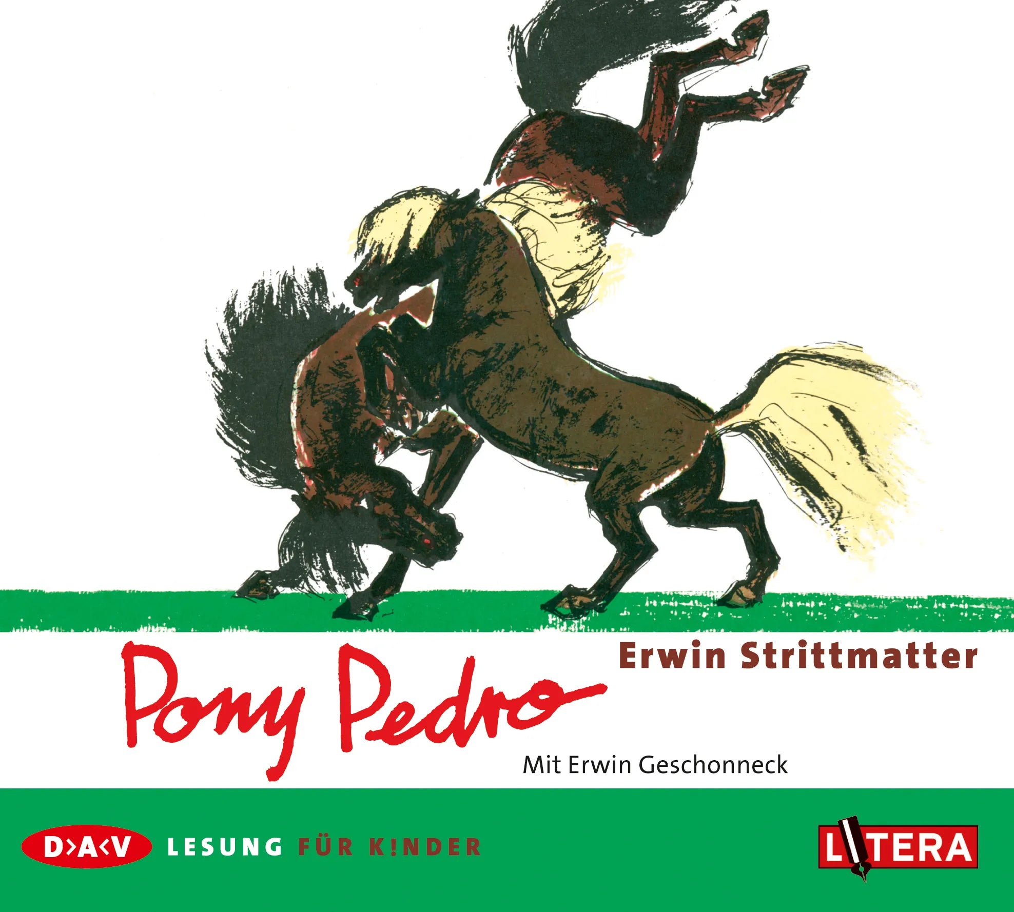 Buchcover von 'Pony Pedro' - Hörbuch (CD) von Erwin Strittmatter