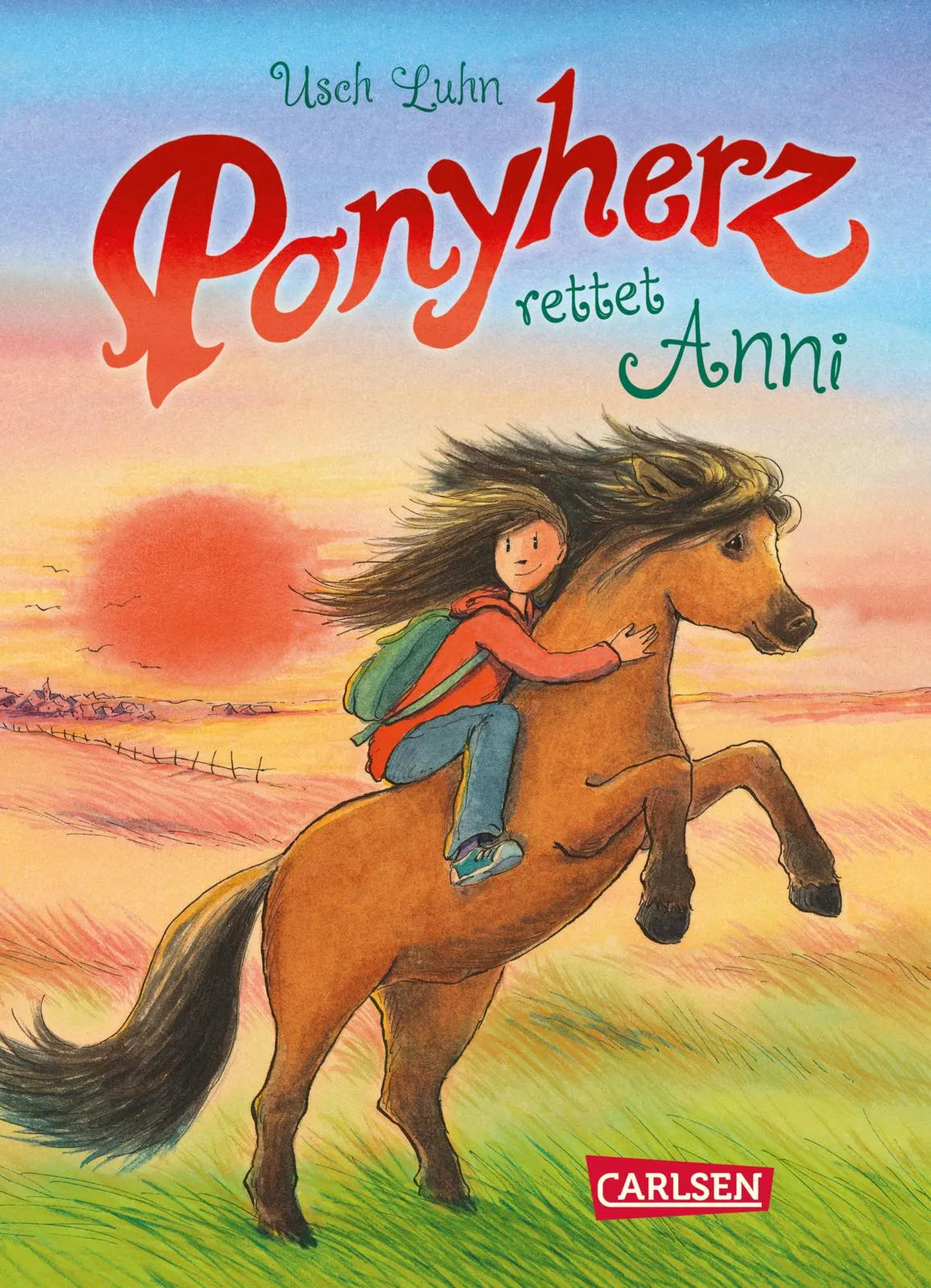 Buchcover von 'Ponyherz 10: Ponyherz rettet Anni' - Gebundene Ausgabe von Usch Luhn