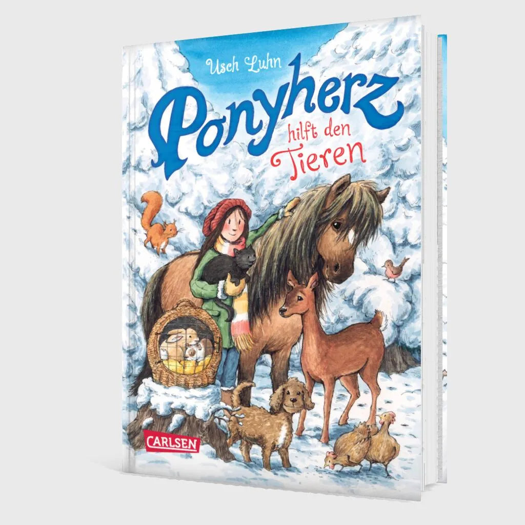Produktansicht: Ponyherz 22: Ponyherz hilft den Tieren (Gebundene Ausgabe)