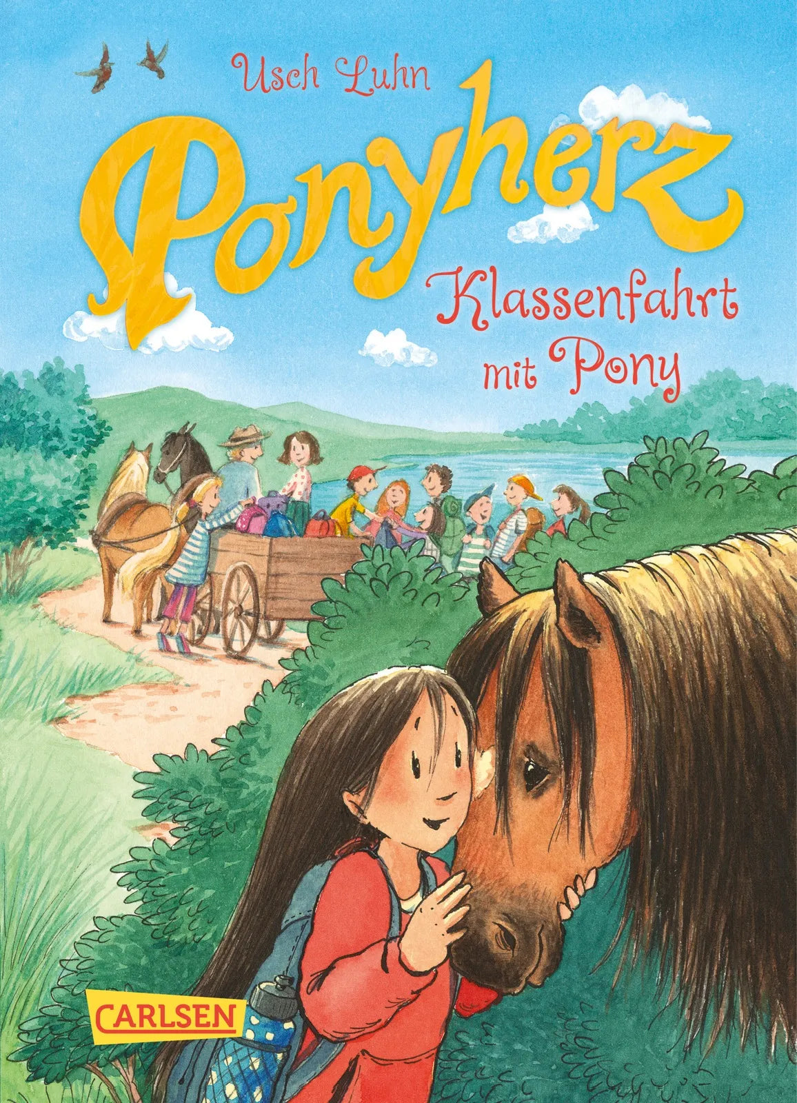 Buchcover von 'Ponyherz 9: Klassenfahrt mit Pony' - Gebundene Ausgabe von Usch Luhn