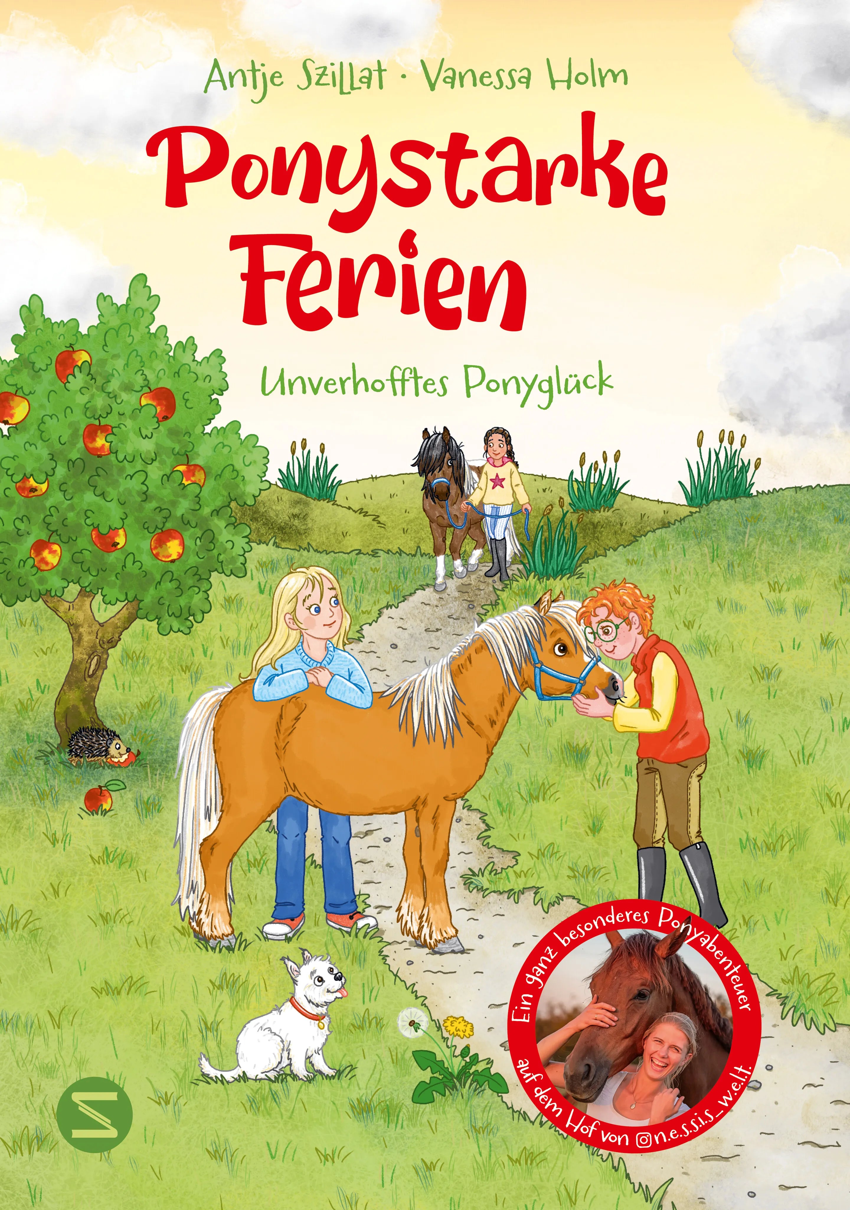 Buchcover von 'Ponystarke Ferien. Unverhofftes Ponyglück' - Gebundene Ausgabe von Antje Szillat