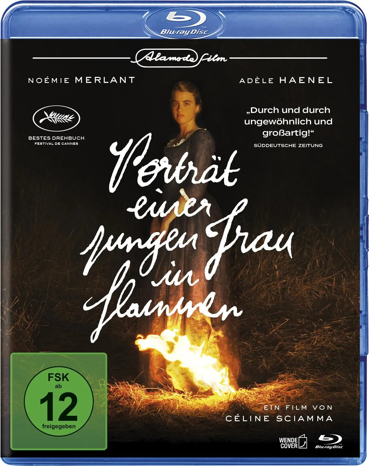 Porträt einer jungen Frau in Flammen - Blu-ray Disc
