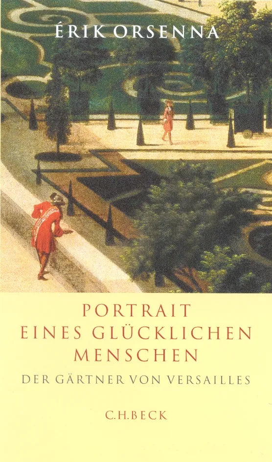 Buchcover von 'Portrait eines glücklichen Menschen' - Gebundene Ausgabe von Érik Orsenna