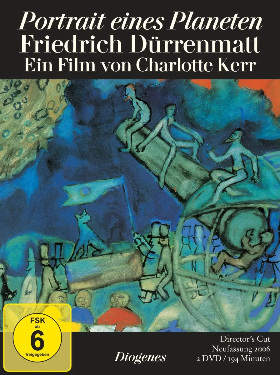 Buchcover von 'Portrait eines Planeten – Friedrich Dürrenmatt' - Gebundene Ausgabe von Charlotte Kerr Dürrenmatt