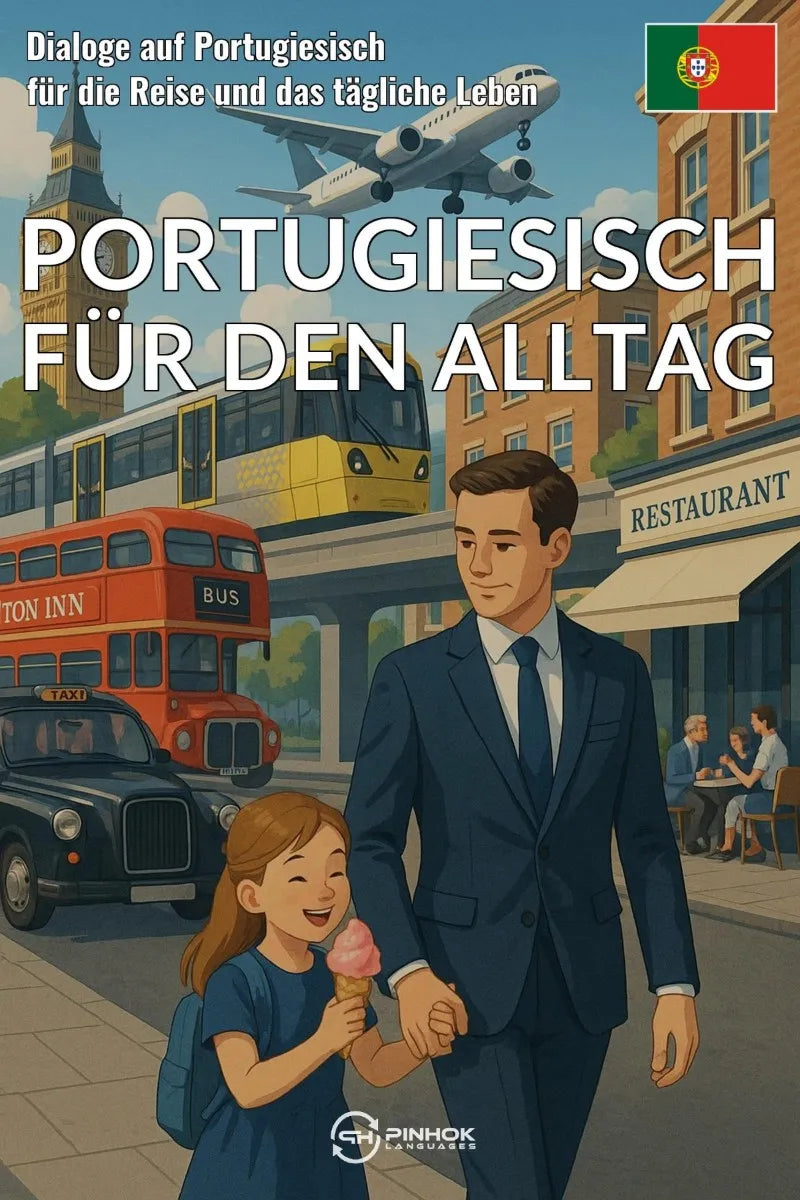 Cover: Portugiesisch für den Alltag (E-Book) von Pinhok Languages