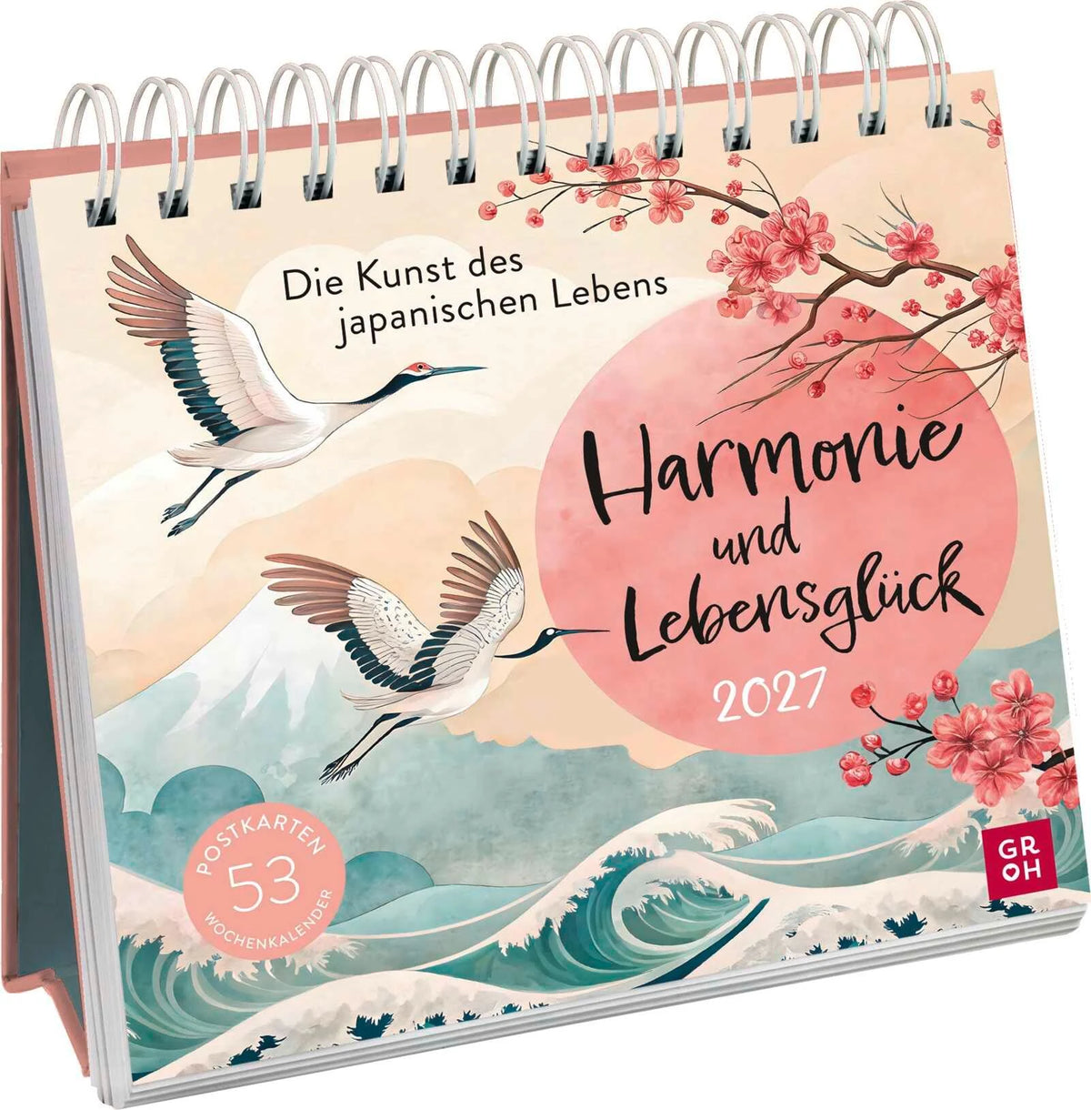 Postkartenkalender: Postkartenkalender 2027: Harmonie und Lebensglück
