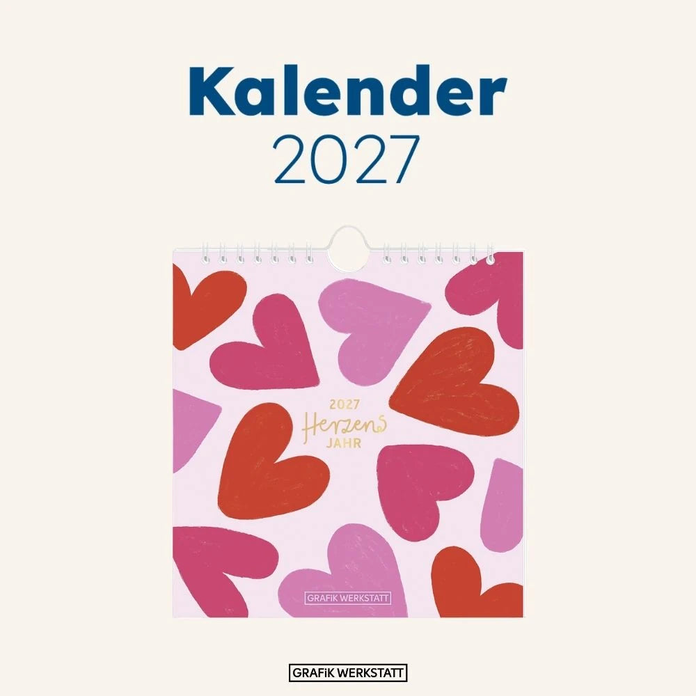 Postkartenkalender 2027 Herzensjahr – Ansicht