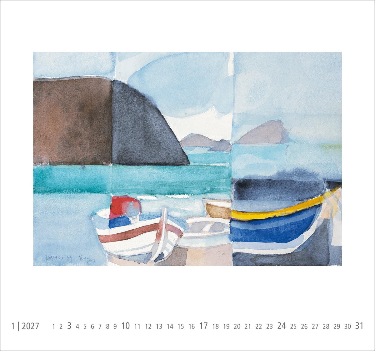 Postkartenkalender 2027: Neue Horizonte – Ansicht