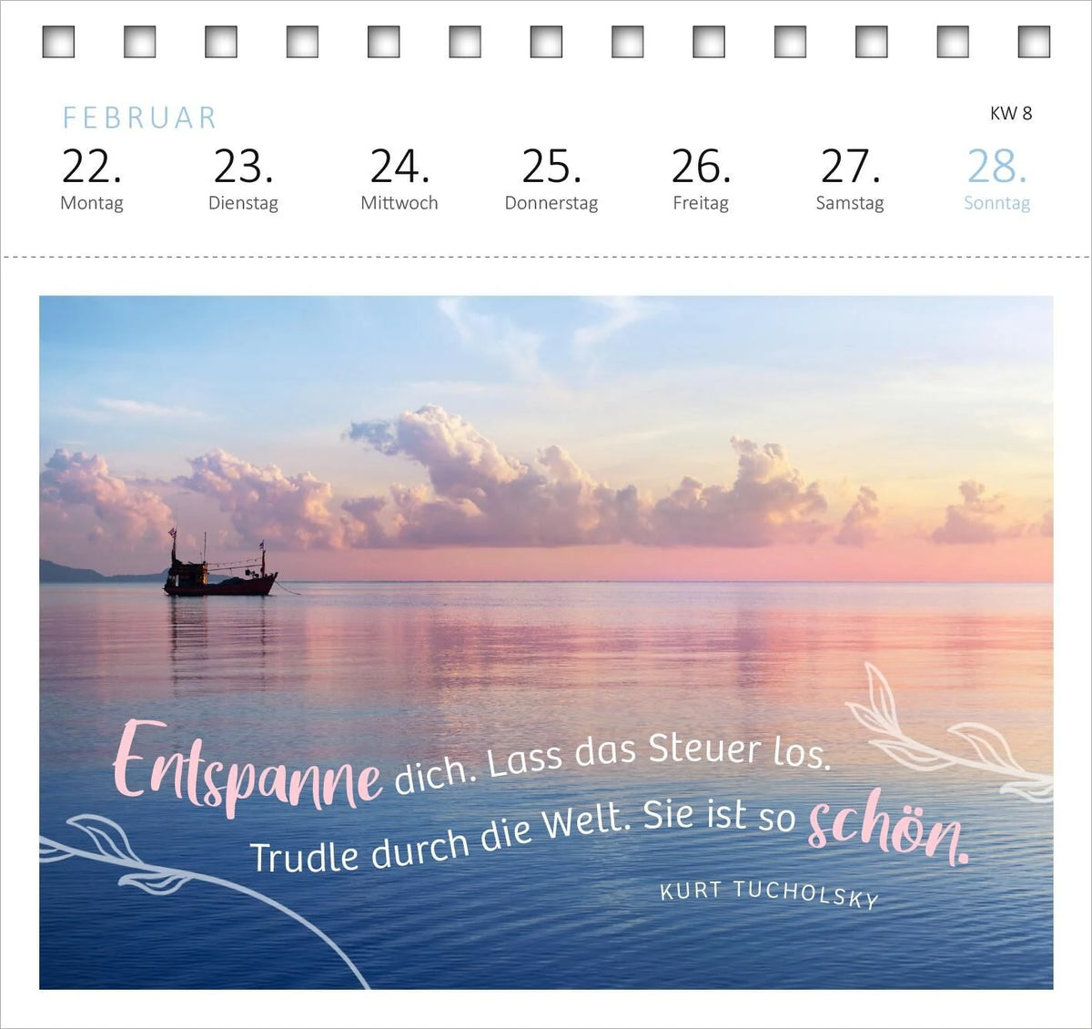 Postkartenkalender 365 Tage Gelassenheit 2027 – Ansicht