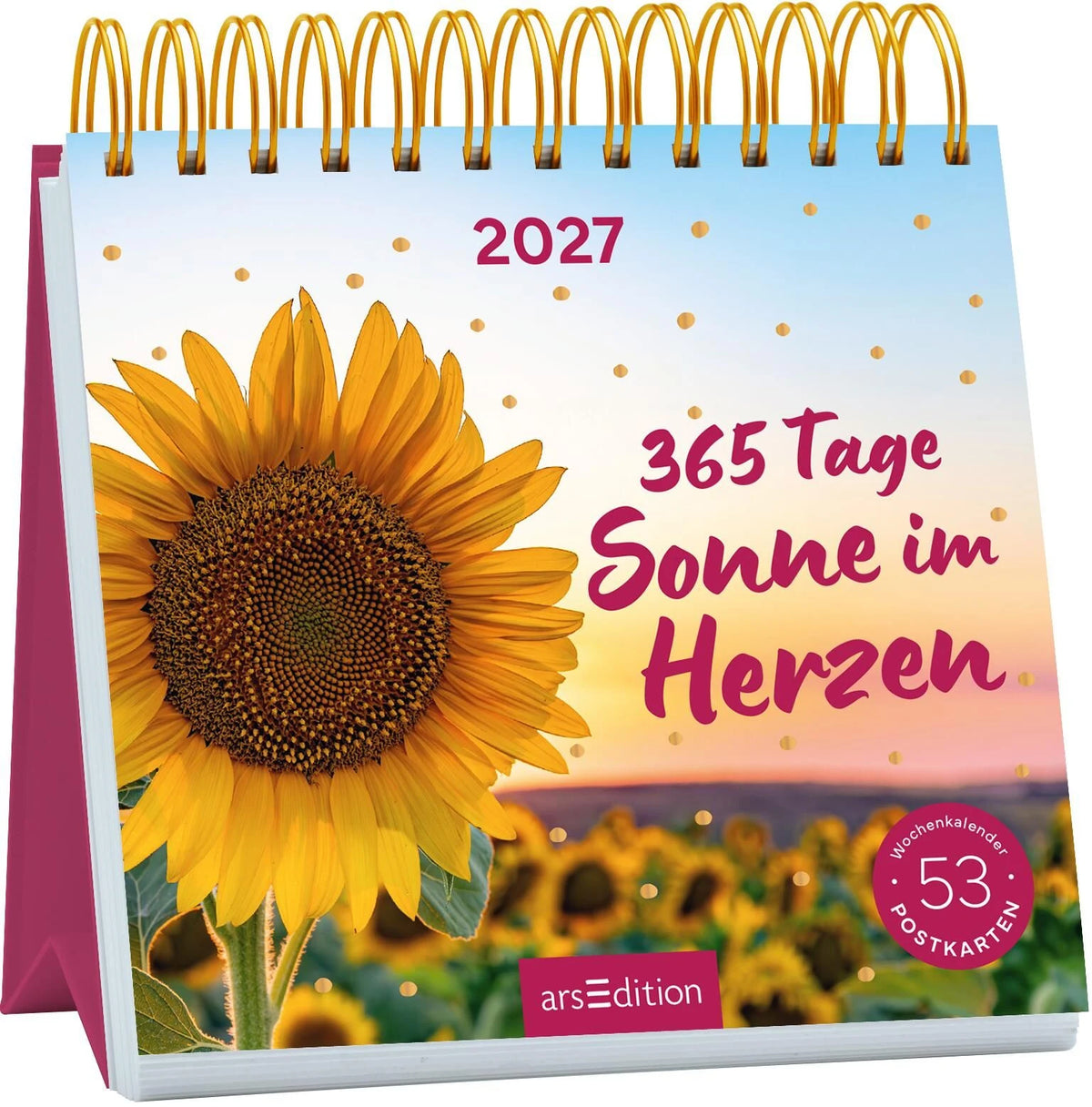 Postkartenkalender: Postkartenkalender 365 Tage Sonne im Herzen 2027