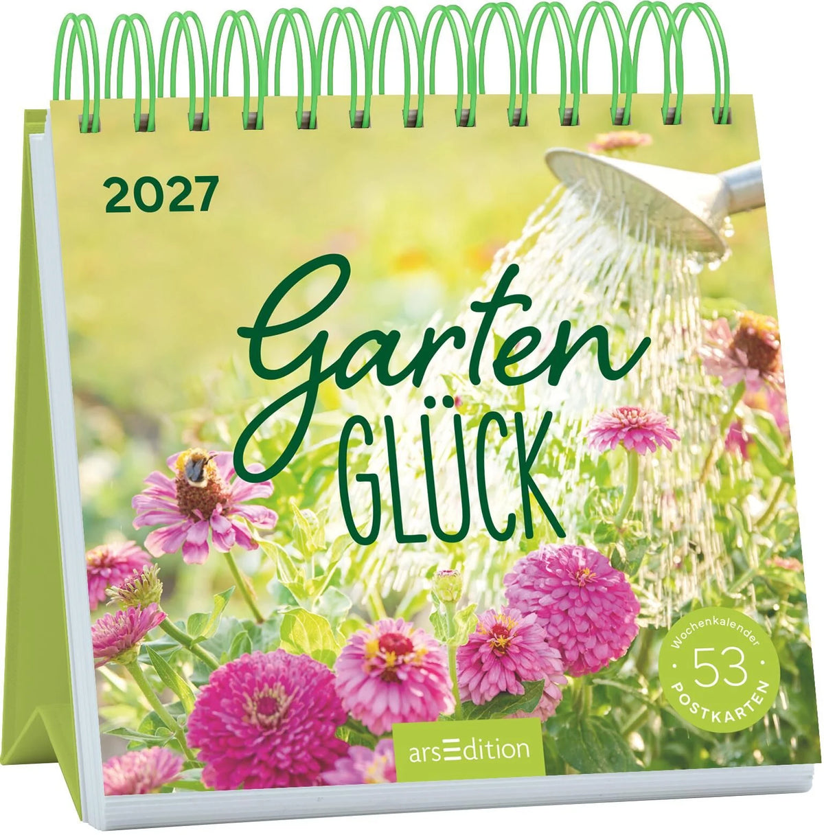 Postkartenkalender: Postkartenkalender Gartenglück 2027