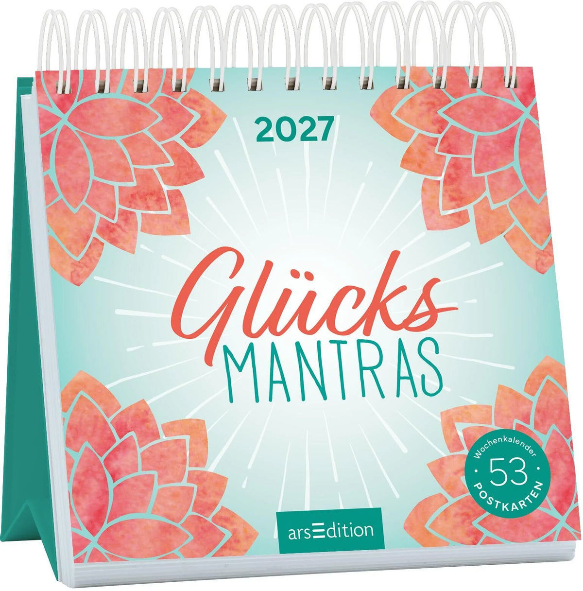 Postkartenkalender: Postkartenkalender Glücksmantras 2027