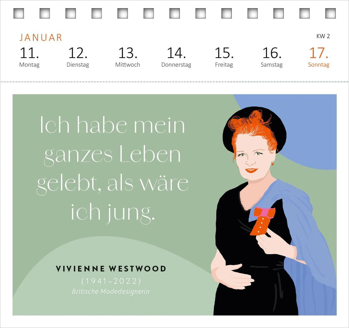 Postkartenkalender Kluge Frauen, die unsere Welt inspirieren 2027 – Ansicht