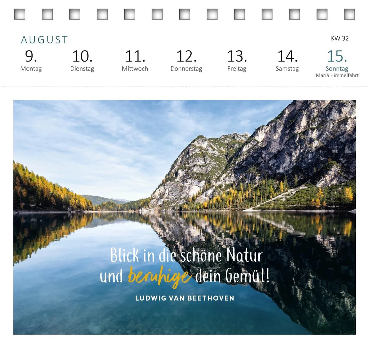 Postkartenkalender Lebensweisheiten 2027 – Ansicht